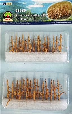JTT Scenery 95589 Dried Corn Stalks | O scale | 28 pack