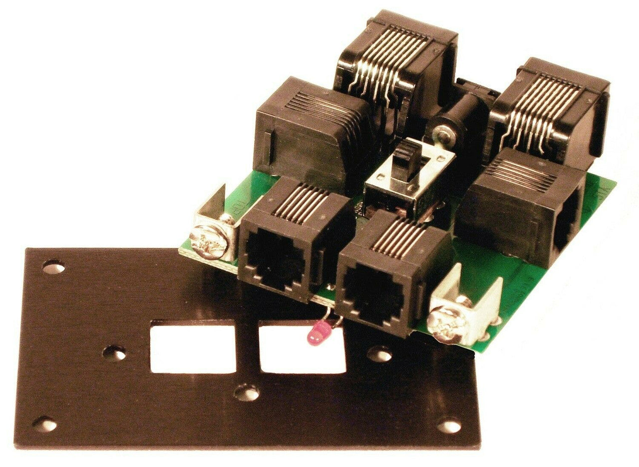 UTP-CAT5 Cab bus fascia panel with CAT5 rear connections.