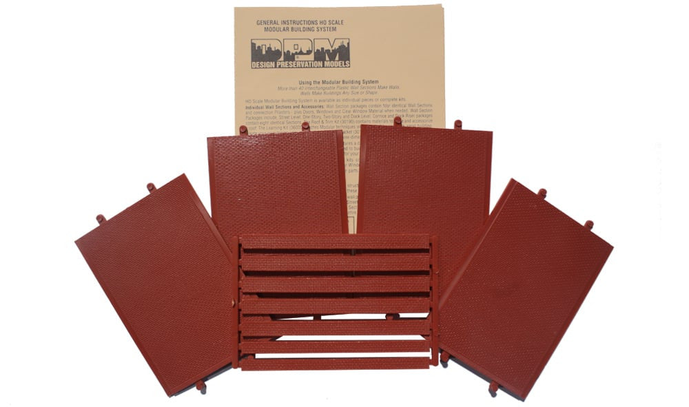 Two-Story Blank Wall | 4pk