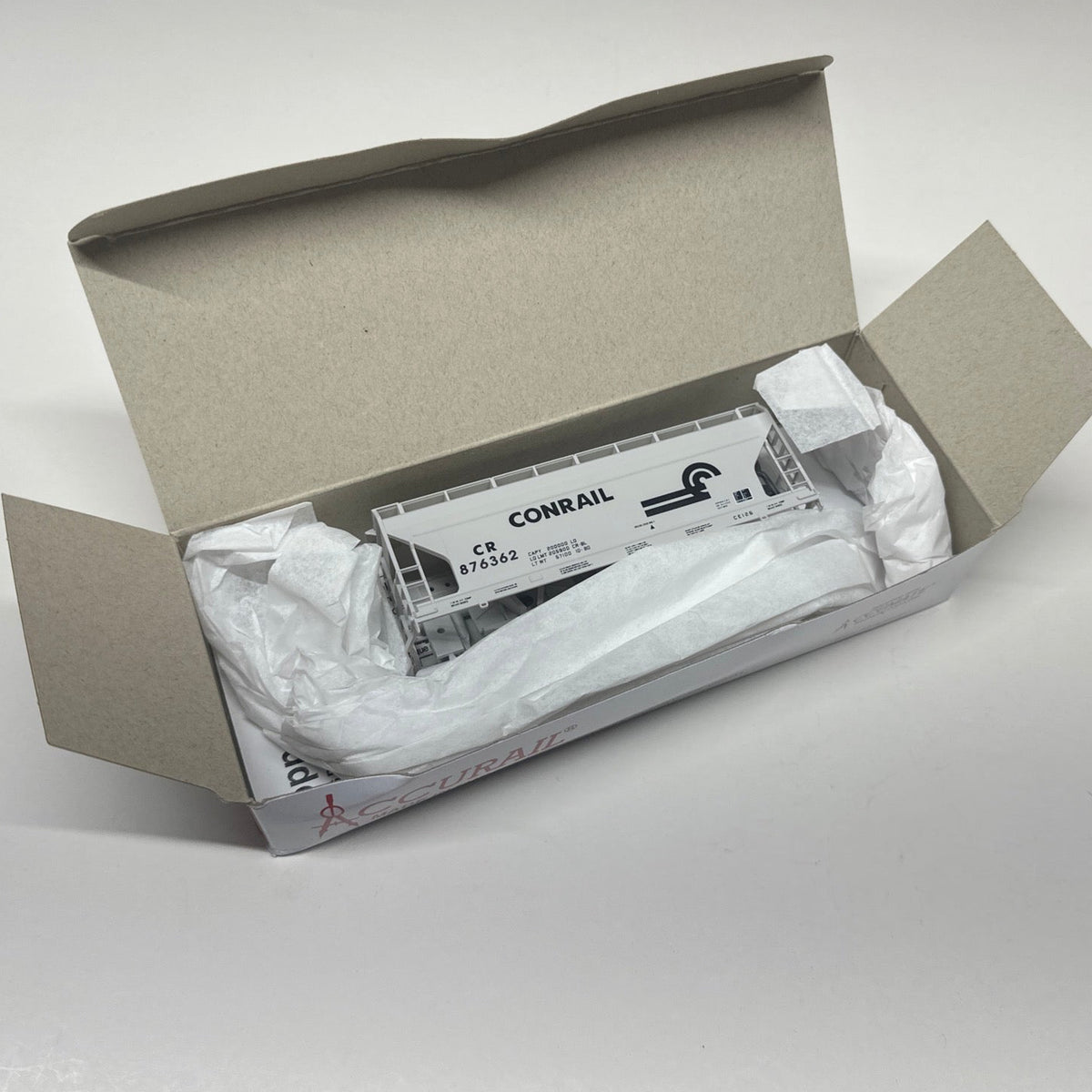 2223 HO ACF 2-Bay Covered Hopper Conrail CR #876362 | Kit