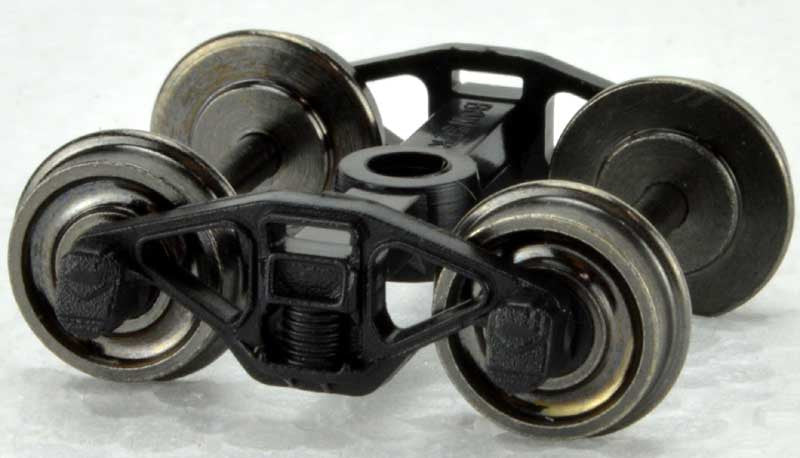 40190 PRR Caboose Trucks w/Metal Wheels (pair)