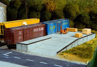 541-0017 Loading Docks | Modular Kit -|HO Scale