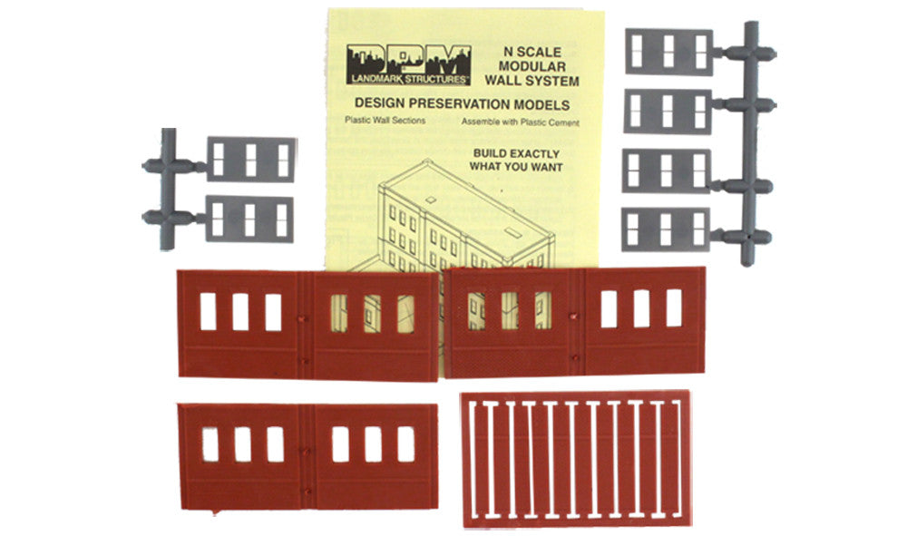 Dock Level Windows - N scale | 3pk
