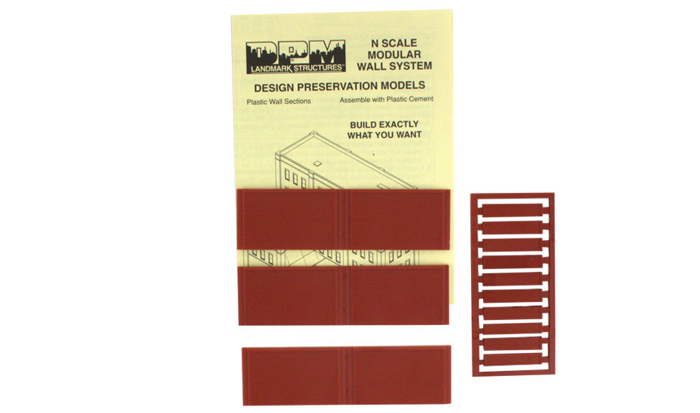 One-Story Blank Wall - N scale