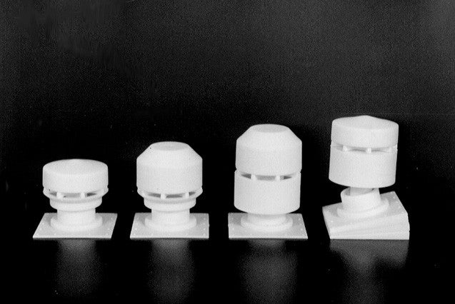 HO Roof Top Vents and bases | 8pk