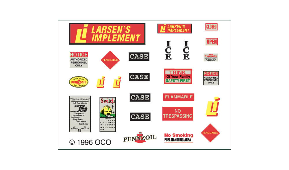 Olsen Feed & Larsen's Implement - N Scale Kit | DPM Gold