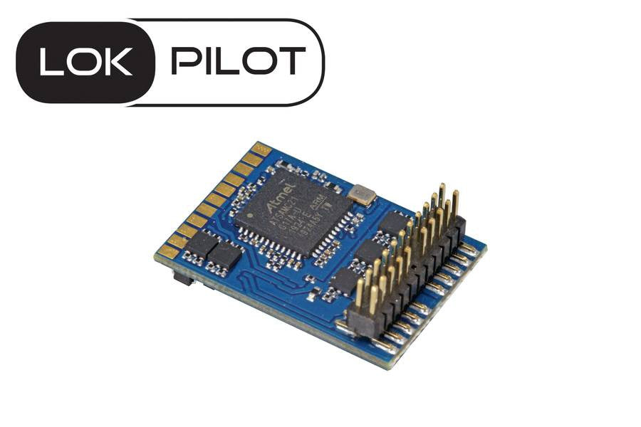59612 LokPilot 5 DCC/MM/SX/M4 mobile decoder Plux22 NEM658