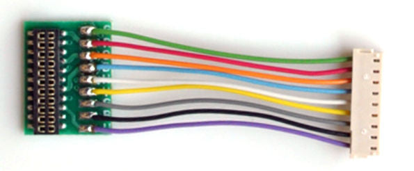 TCS 1352 European Harness T-1" 9-Pin JST to a 21-Pin