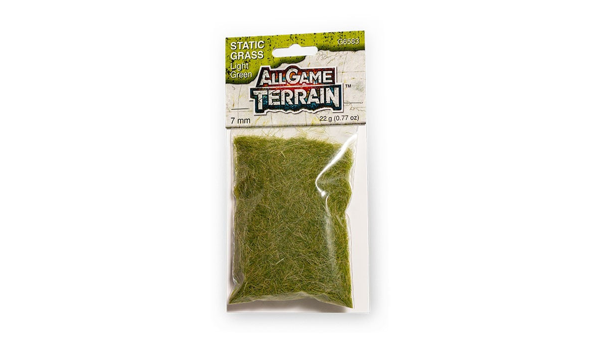 G6583 Static Grass - 7mm Light Green