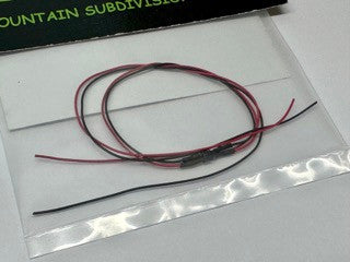 TCS 1520 2-Pin Micro Connector with Red/Black wires