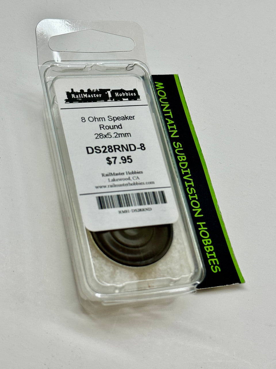 RailMaster DS28RND-8 Round Speaker 8 Ohm