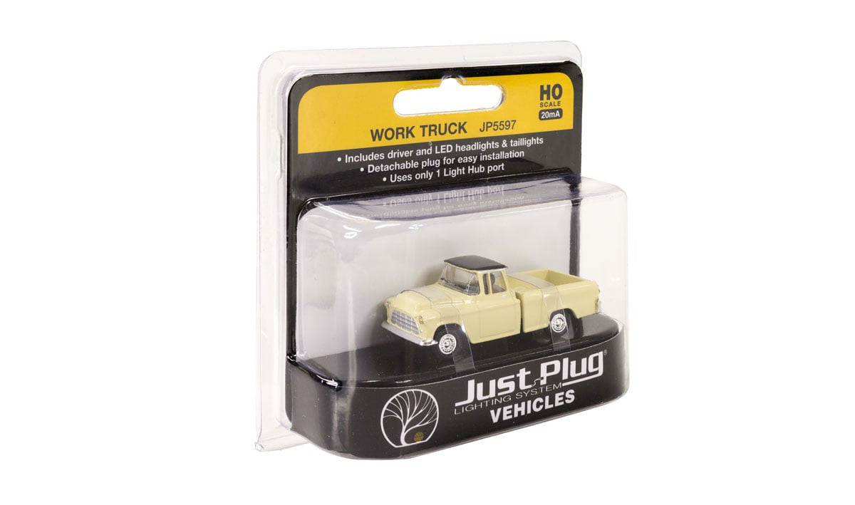 JP5597 Work Truck - HO Scale | Just Plug