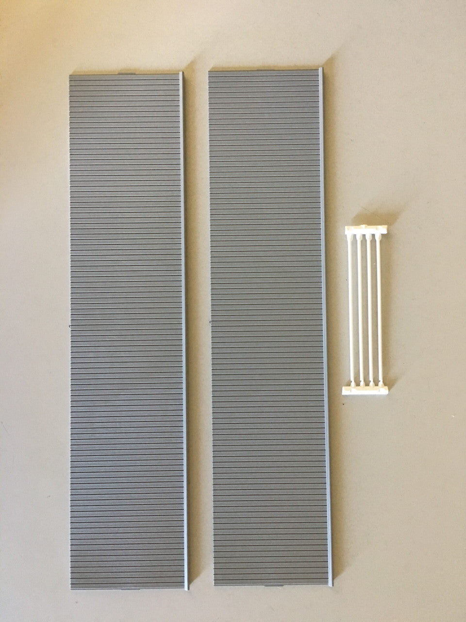 HO Prefab Steel Warehouse Walls | 2pk