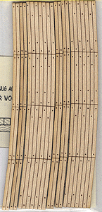 127 HO Laser-cut wood curved 2 lane 21"-23" radius Grade Crossing