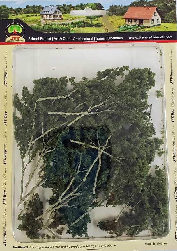 95519 Foliage Branches | All scales | Medium Green | 1.5" to 3" | 60 pcs