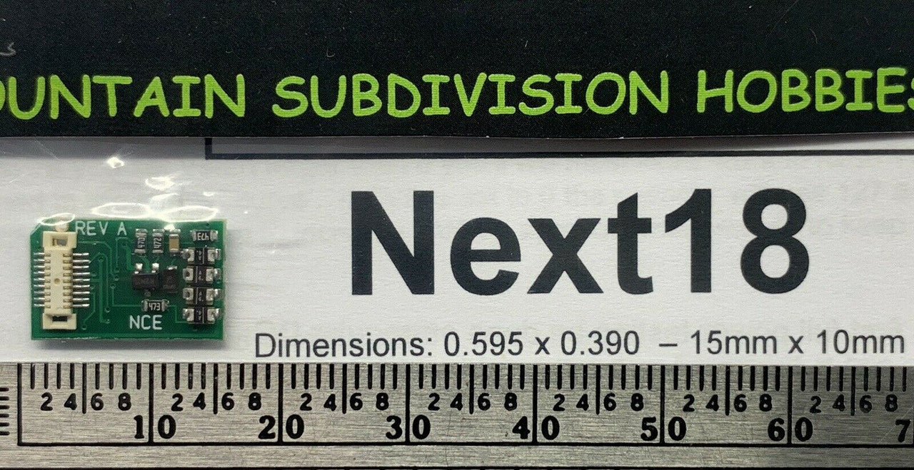 178 Next18 DCC Decoder (NEM-662)