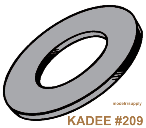 KADEE 209 Gray Insulating Fiber Washers .010in Thick (48) GENUINE KADEE
