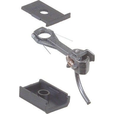 KADEE #146 HO Scale Whisker® Metal Couplers with Gearboxes - Long (25/64") Centerset Shank