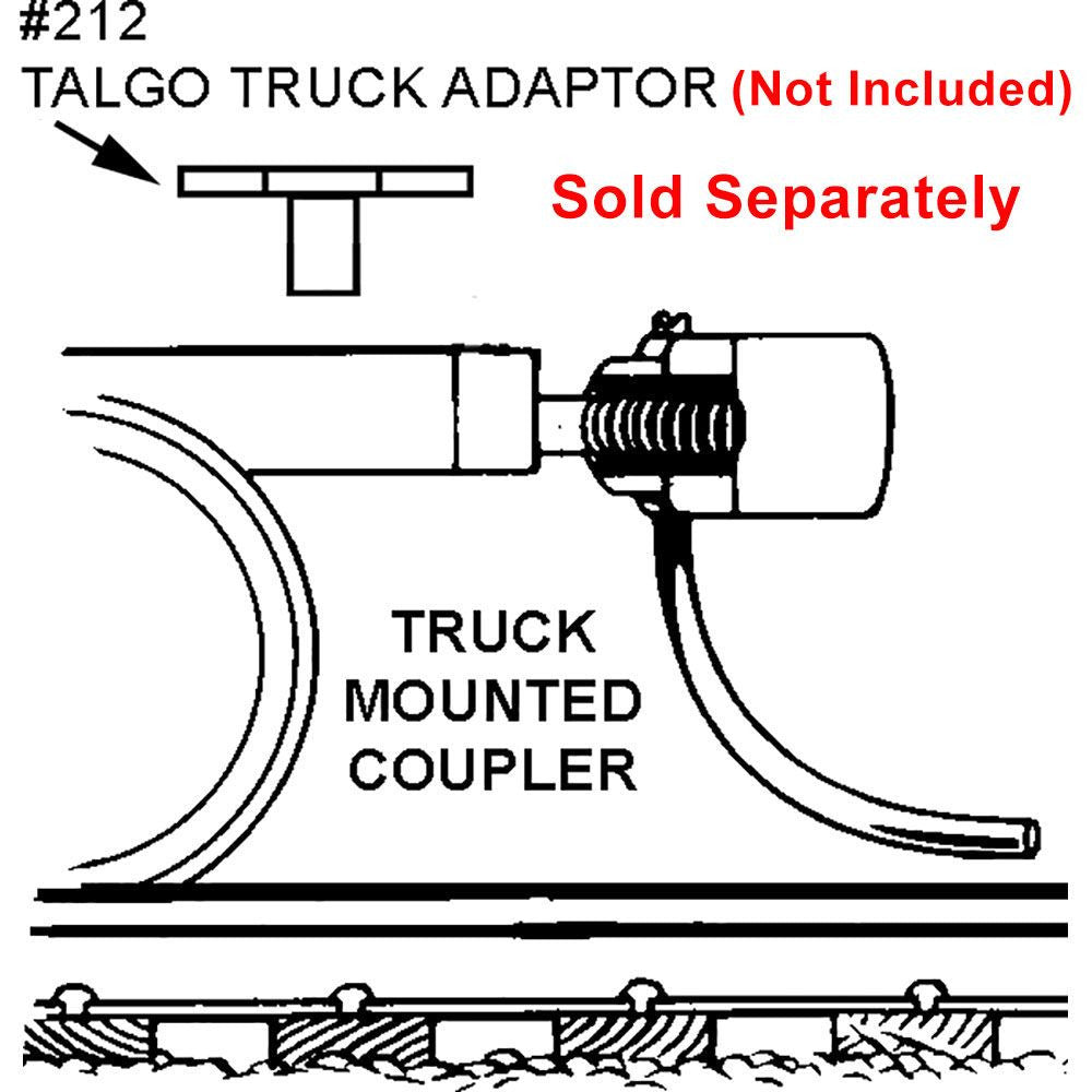 Kadee #148 HO Scale Whisker® Metal Couplers with Gearboxes - Medium (9/32") Centerset Shank