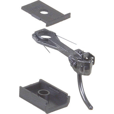 Kadee #156 HO Scale Whisker® Scale Metal Couplers with Gearboxes - Long (25/64") Centerset Shank