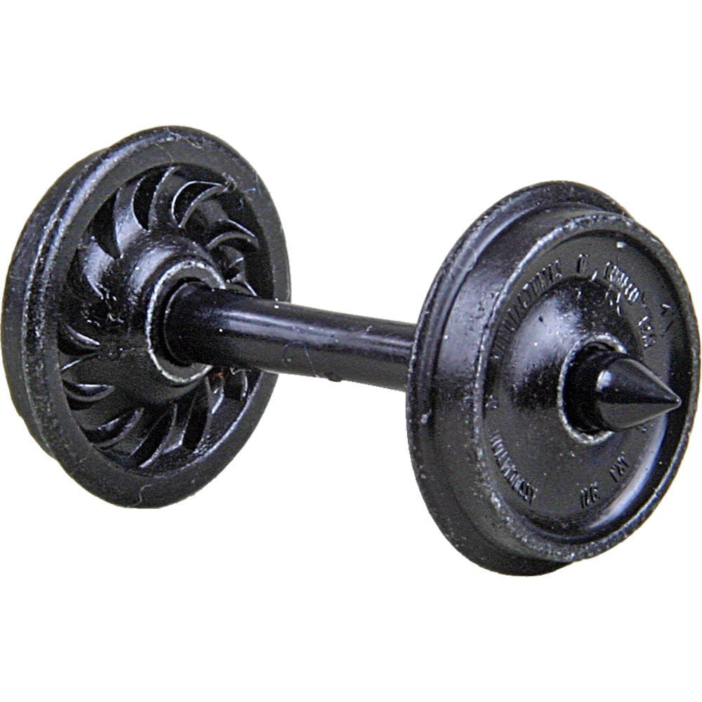 #531 HO Scale 36" Diameter Ribbed Back Metal Code 88 Semi-Scale Wheels - Freight and Passenger