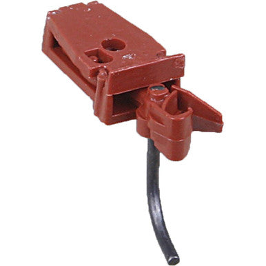 #712 HO Scale Split Shank 3/4 size Old Time Plastic Couplers - Rust