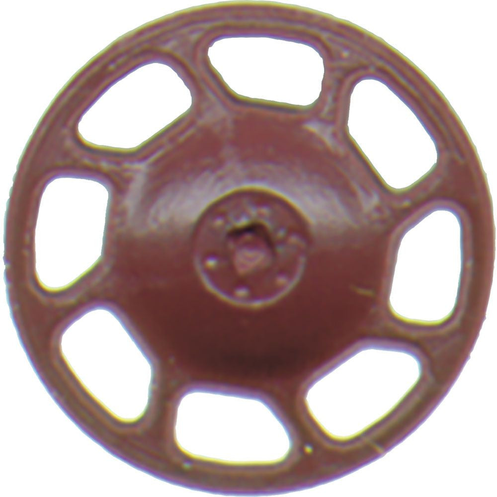#2023 HO Universal Brake Wheel Boxcar Red - Freight Car Detail Parts
