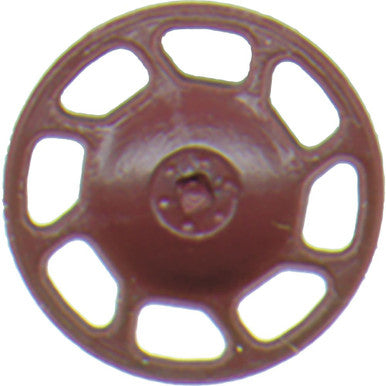 #2023 HO Universal Brake Wheel Boxcar Red - Freight Car Detail Parts