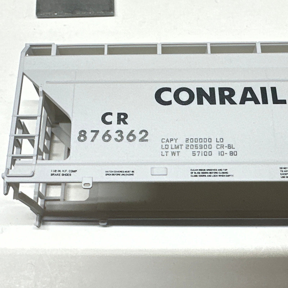 2223 HO ACF 2-Bay Covered Hopper Conrail CR #876362 | Kit