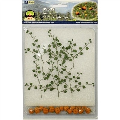 95532 Pumpkins | 2-1/2" long | O-scale | 6/pk