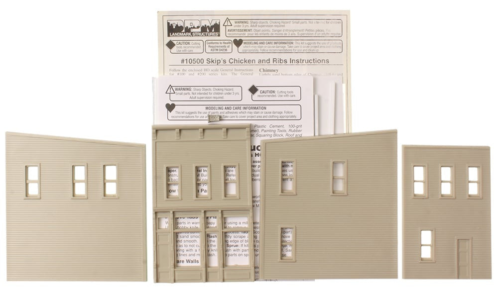 Skip's Chicken and Ribs - HO Scale Kit