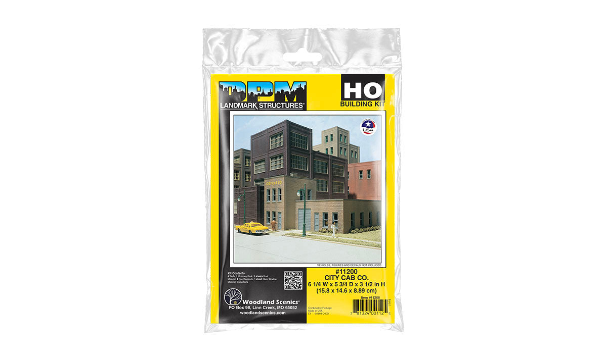 City Cab Co. - HO Scale Kit