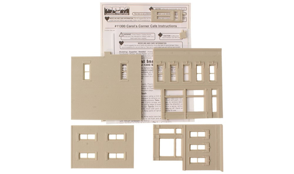 11300 Carol's Corner Café - HO Scale Kit