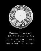 RF-1701 Radiator Fan - 48 Inch Cap Top