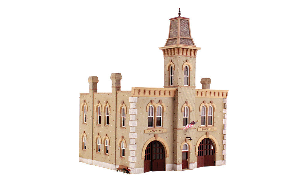 Fire Station No. 3 - HO Scale Kit