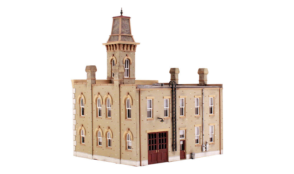 Fire Station No. 3 - HO Scale Kit