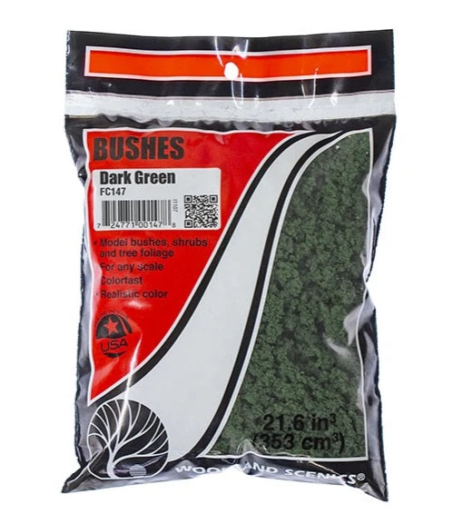 FC147 Bushes - Dark Green - Bag 147