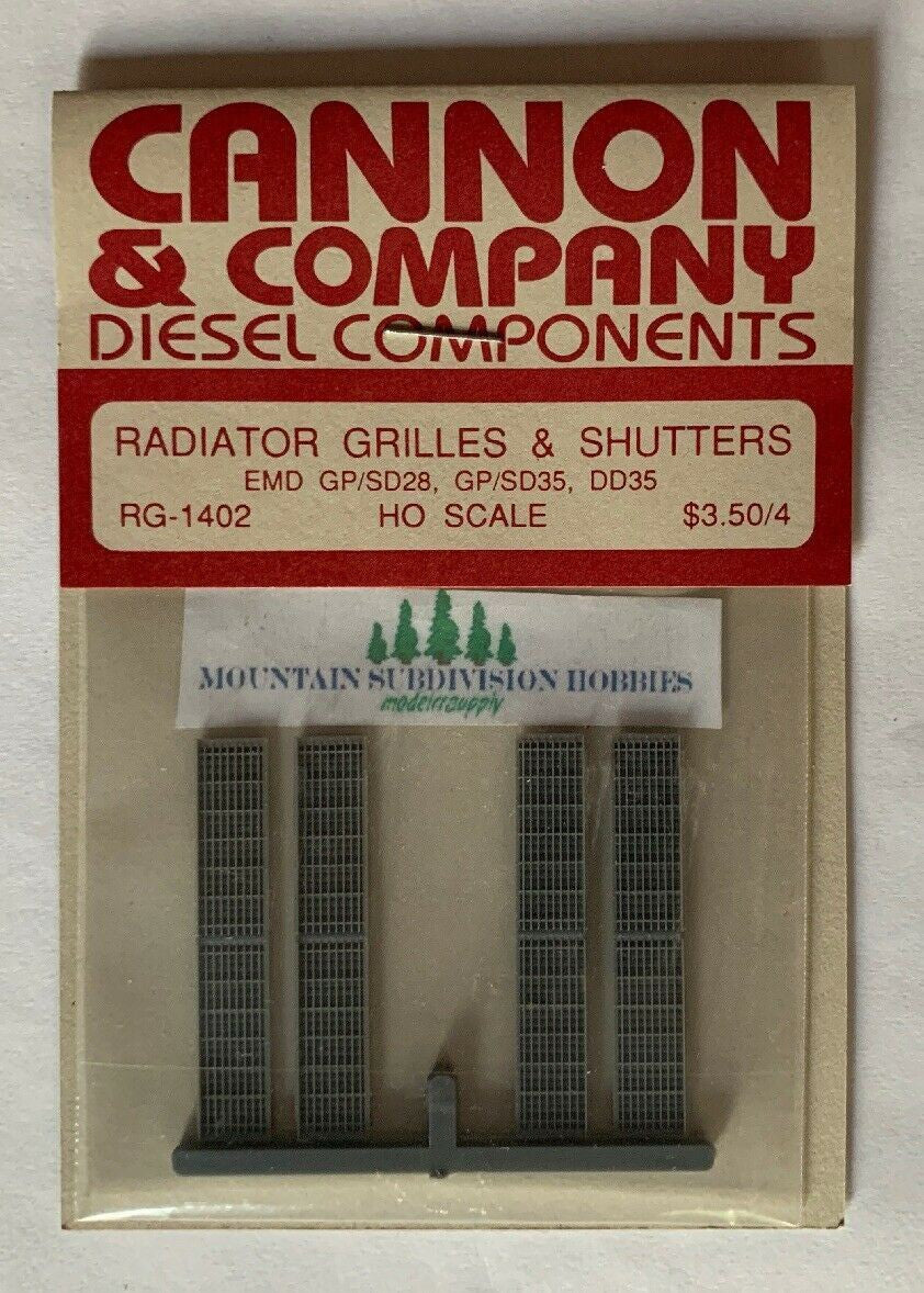 RG-1402 Radiator Grille / Screen GP/SD35