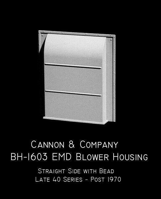 BH-1603 EMD Blower Housing - Late GP40 SD40