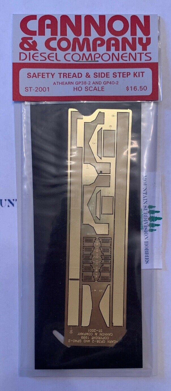 ST-2001 Safety Tread Kit GP38-2 & 40-2  Brass