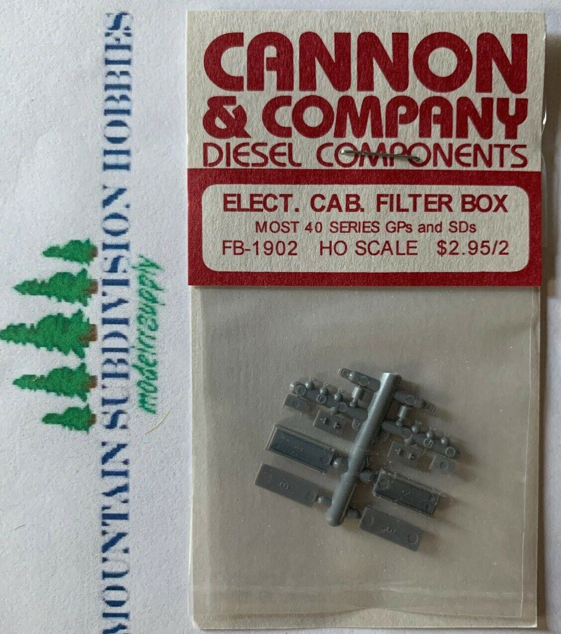 FB-1902 EMD Electrical Cabinet Air Filter Box