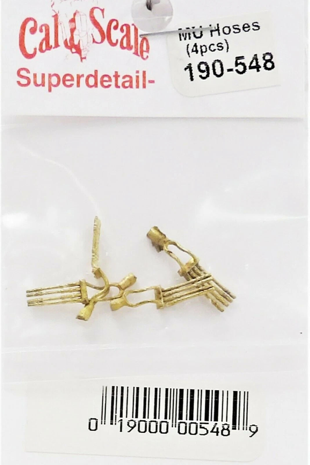 190-548 4 Line MU Cables - Brass castings - 4 pack