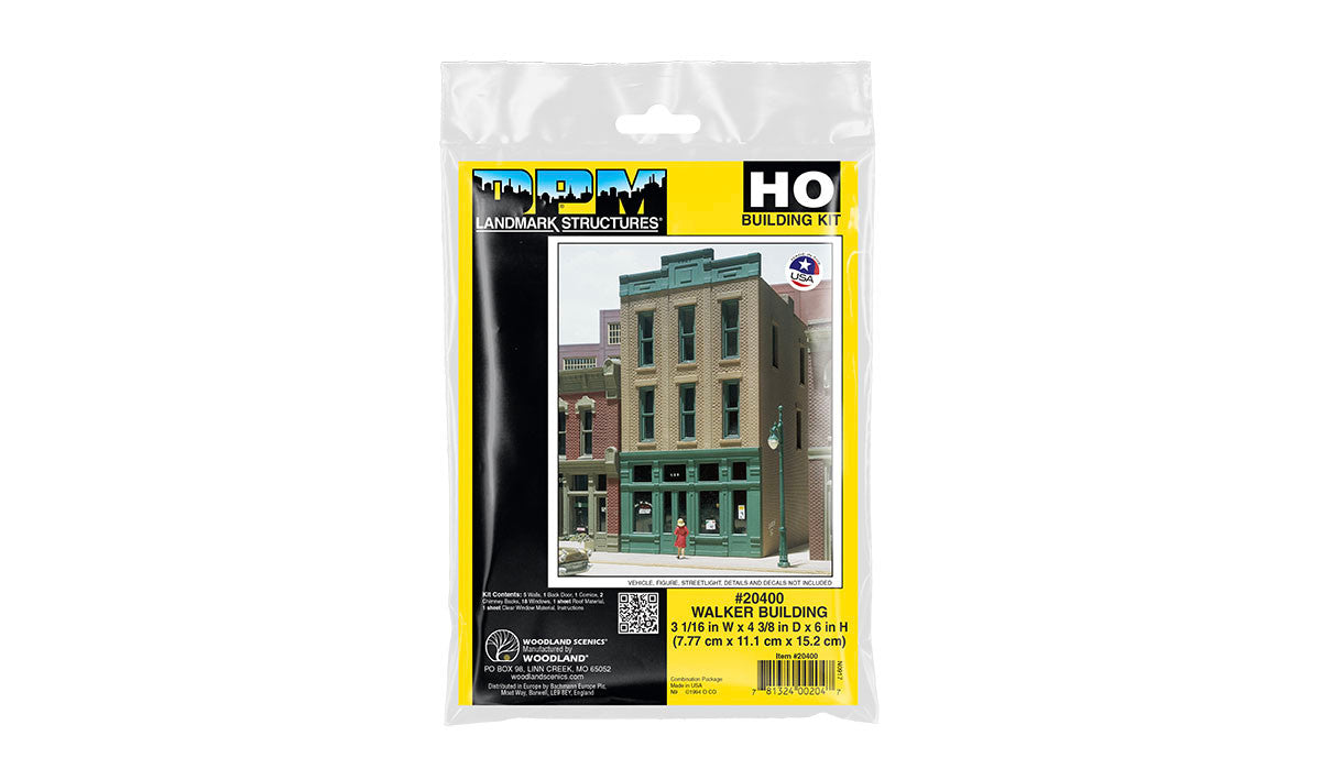 Walker Building - HO scale Kit