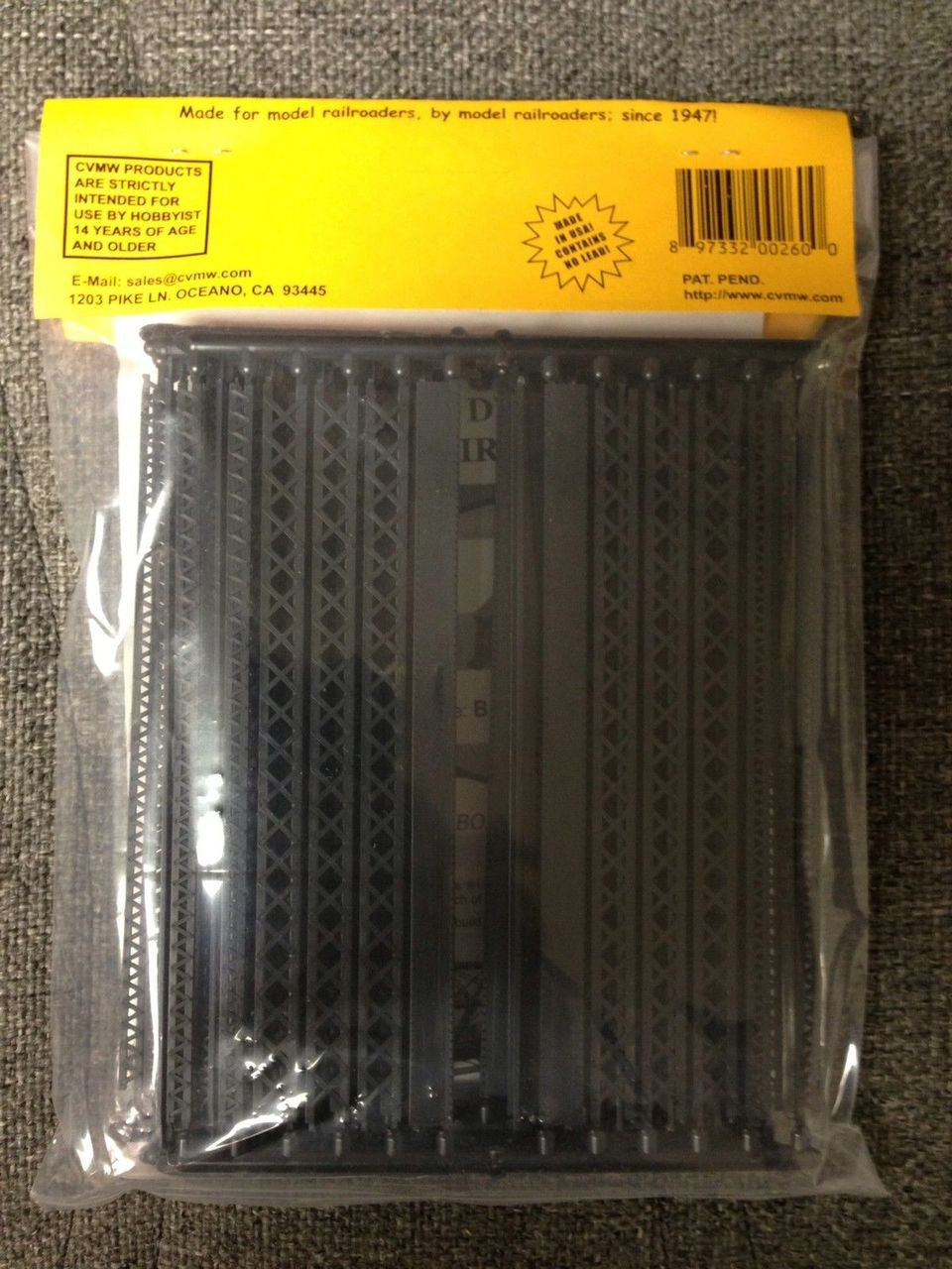 1900-5 Heavy Duty Lace Bridge Girders 30" HO scale