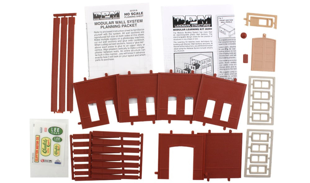Modular Learning Kit Building - HO Scale Kit