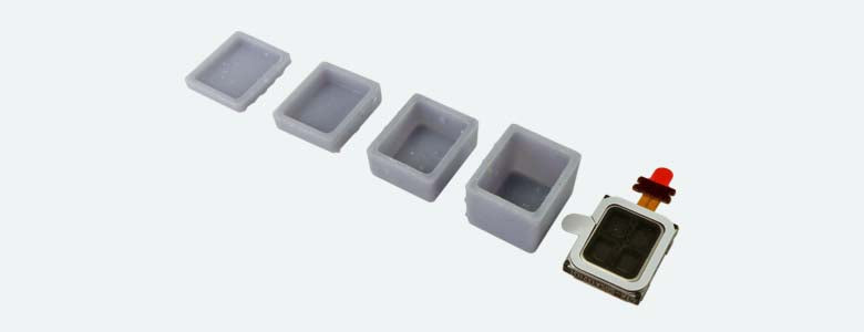 50352 Speaker 10mm x 12mm x 3.5mm | square | 6 Ohms | with soundchamber set