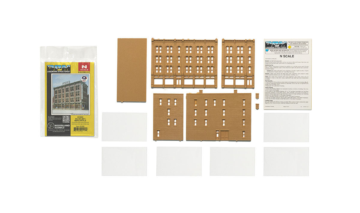 Wilhelmi's Mercantile - N Scale Kit