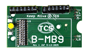 TCS 1636 B-MB9 Motherboard Bachmann 3-Truck Shay
