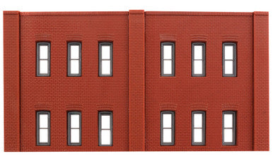 Two-Story 12-Windows - N scale | 3pk