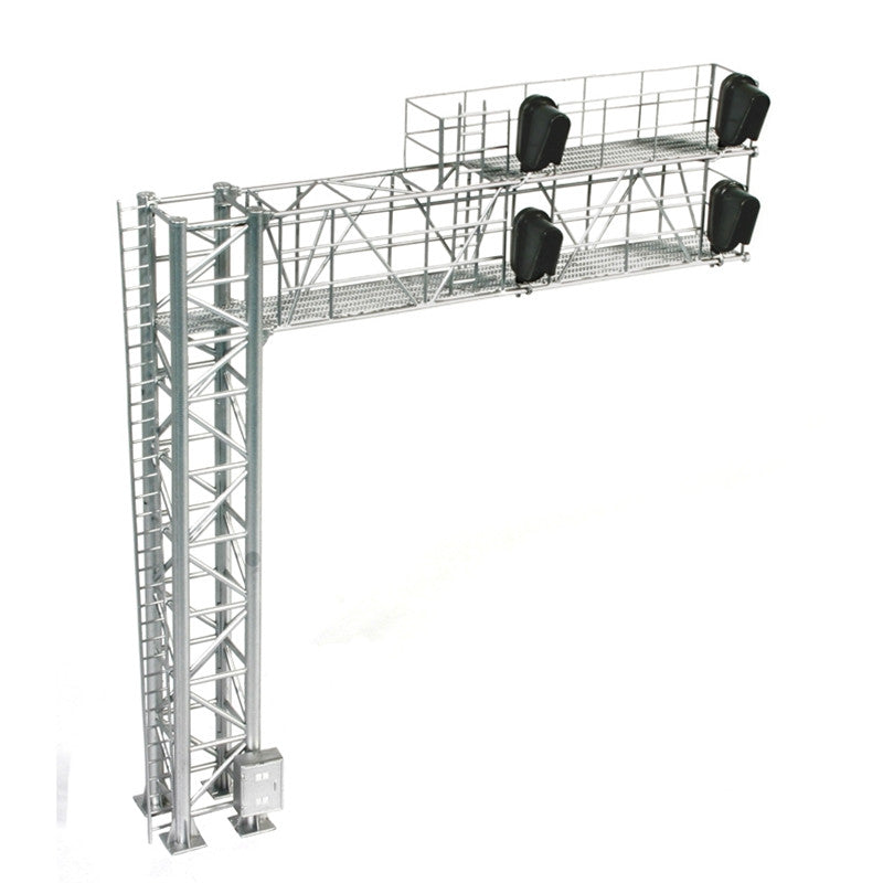 70000098 HO Scale Signal Modern Cantilever Bridge [2 Track, 4 Head-Left]